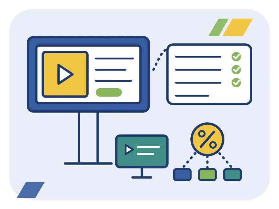 Digital screen advertising on Odoo: screens playing ads, a proof-of-play log and a revenue split