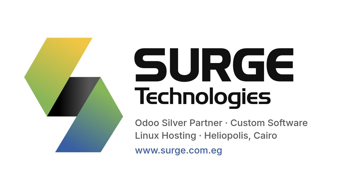 Surge Technologies: Odoo Silver Partner in Heliopolis, Cairo